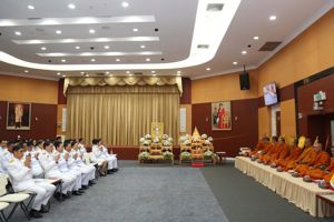 พิธีบำเพ็ญกุศล ปัณรสมวาร ครบ 15 วัน ถวายเป็นพระราชกุศล