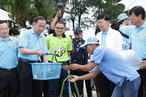 สำนักงาน กสทช. ร่วมใจจัดกิจกรรมเฉลิมพระเกียรติ ปล่อยพันธุ์หอยมือเสือสัตว์ทะเลอนุรักษ์ในพระราชดำริ สมเด็จพระนางเจ้าสิริกิติ์ พระบรมราชินีนาถ ภายใต้แนวคิด “ร่วมมือ ร่วมใจ อนุรักษ์ทะเลไทยเพื่อแม่” น้อมนำพระราชกรณียกิจการอนุรักษ์ทรัพยากรธรรมชาติหายากทางทะเล