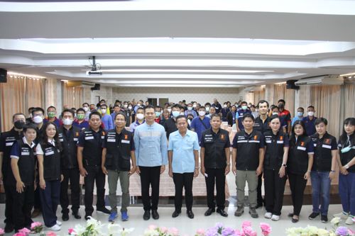การจัดประชุมฝึกซ้อมแผนบูรณาการเพื่อสนับสนุนและดูแลข่ายสื่อสารในสถานการณ์ฉุกเฉินและภัยพิบัติ ประจำปี 2566