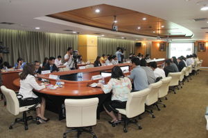 การประชุมเพื่อหารือความร่วมมือเรื่อง การเปลี่ยนผ่านการรับส่งสัญญาณโทรทัศน์ไปสู่ระบบดิจิตอลทีวีในกลุ่มอาคารรวม/ชุด 